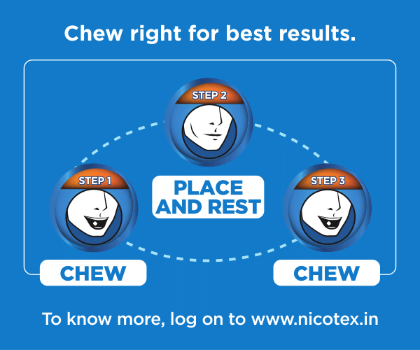 nicotex how to chew image