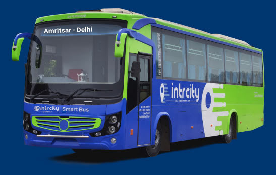 delhi to amritsar bus travel time