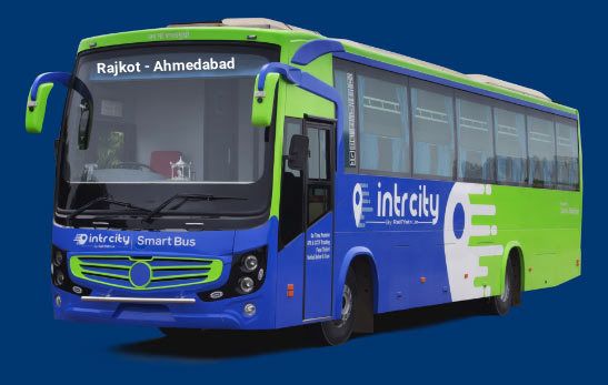 rajkot to ahmedabad volvo bus