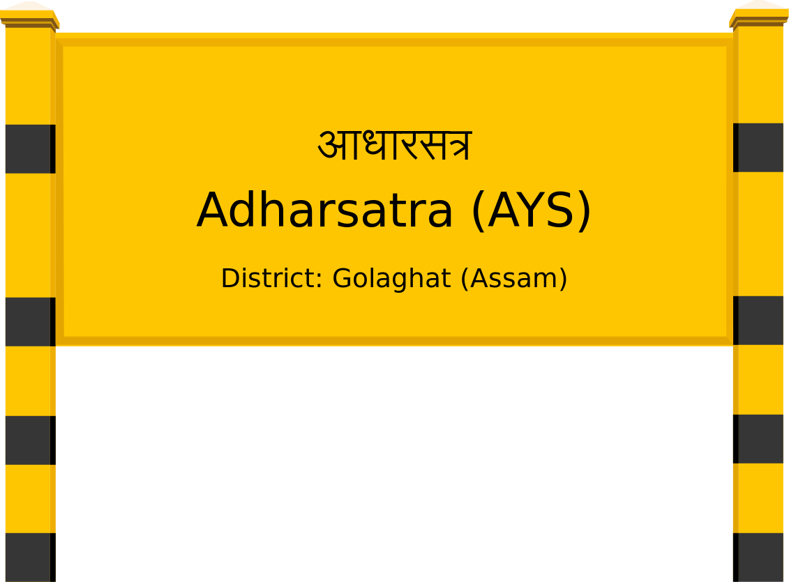 Adharsatra (AYS) Railway Station