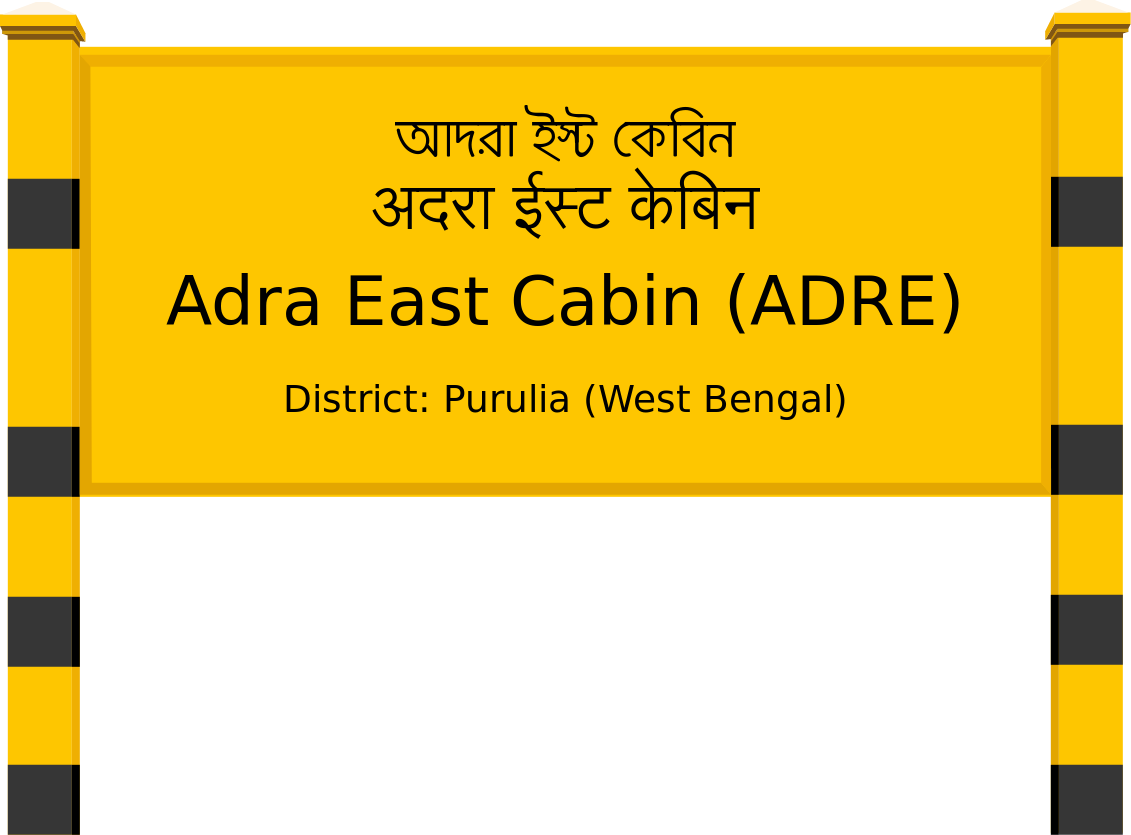 Adra East Cabin (ADRE) Railway Station