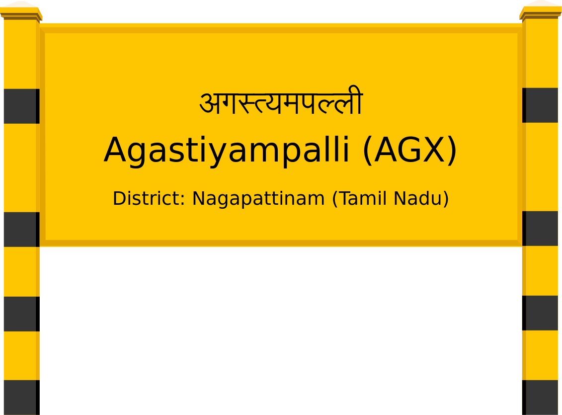 Agastiyampalli (AGX) Railway Station