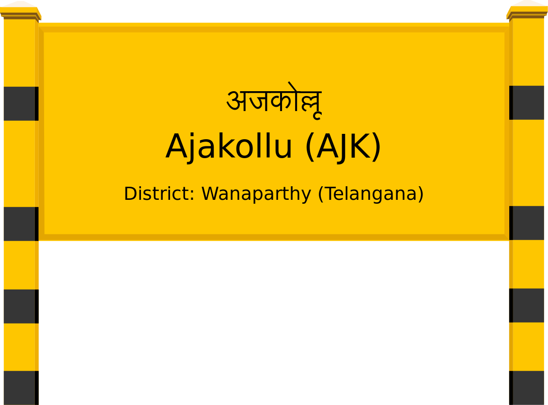 Ajakollu (AJK) Railway Station