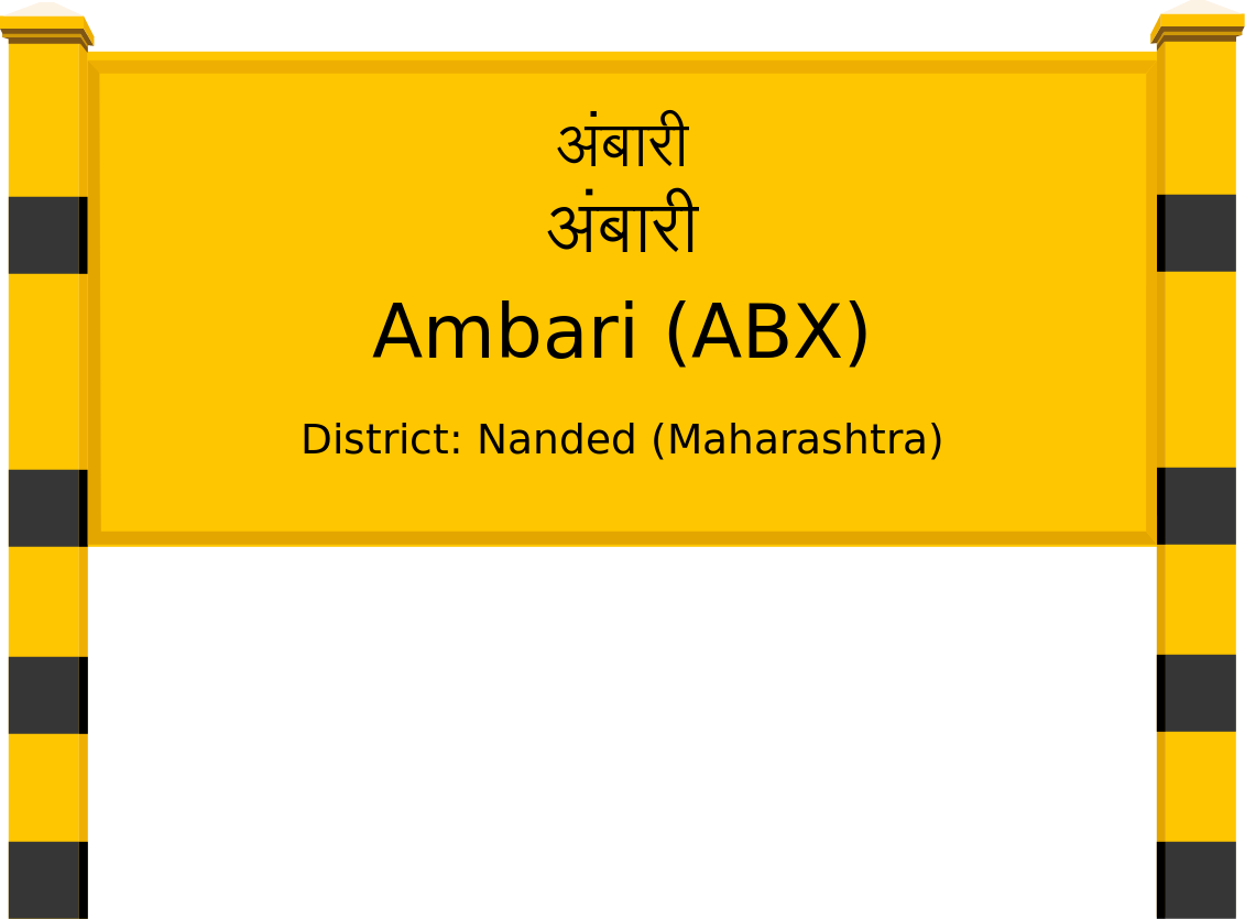 Ambari (ABX) Railway Station