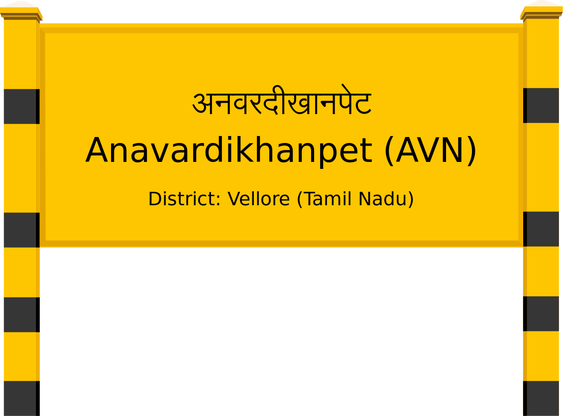 Anavardikhanpet (AVN) Railway Station