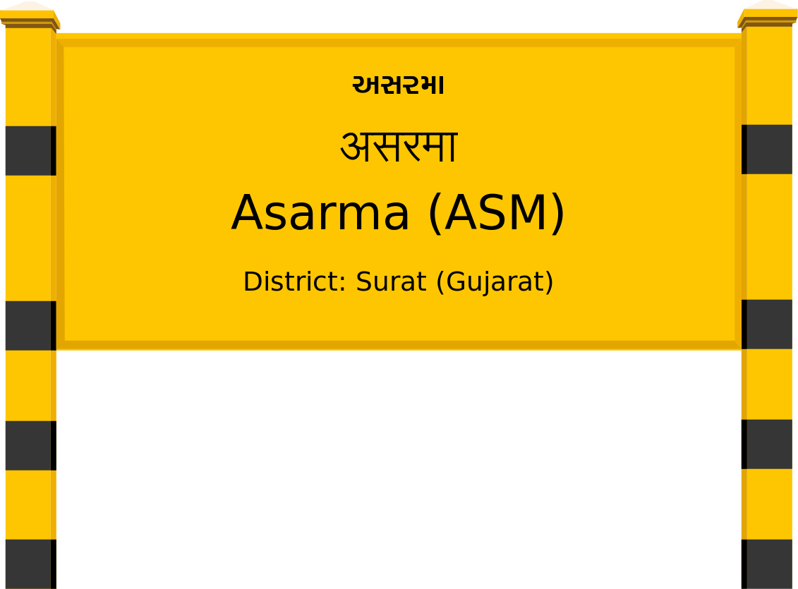 Asarma (ASM) Railway Station
