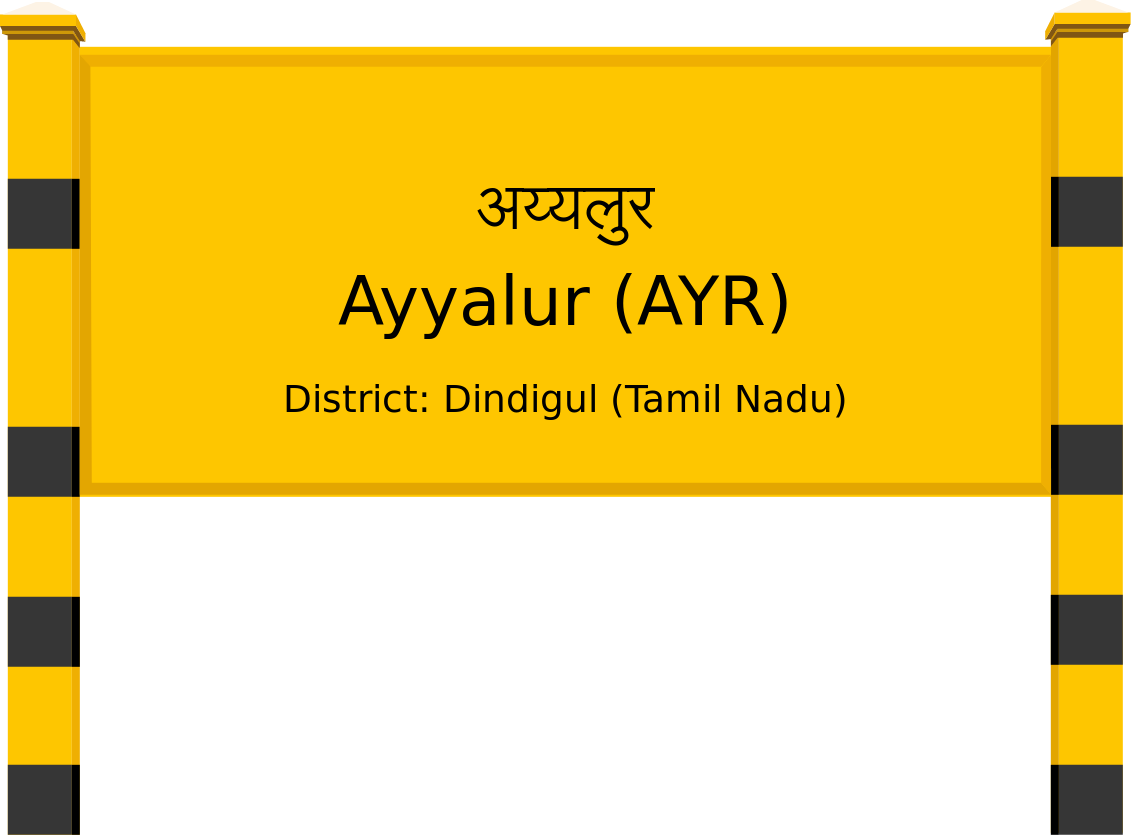 Ayyalur (AYR) Railway Station