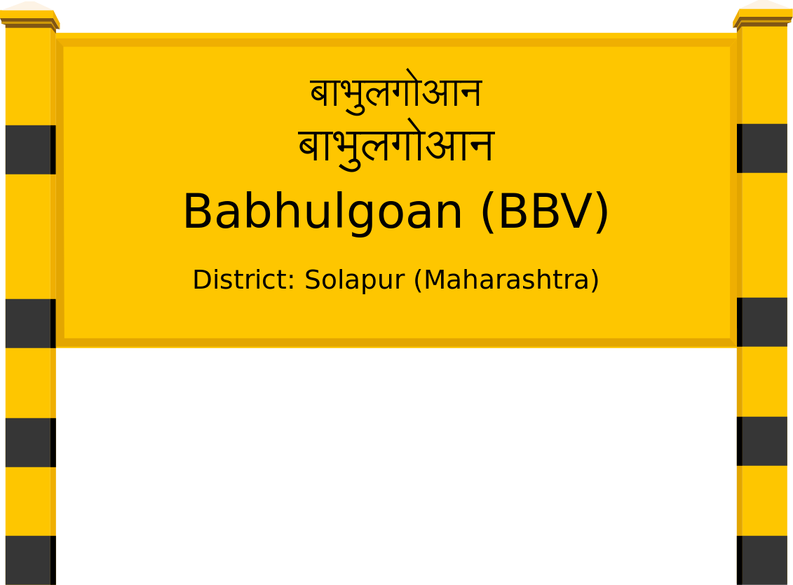 Babhulgoan (BBV) Railway Station