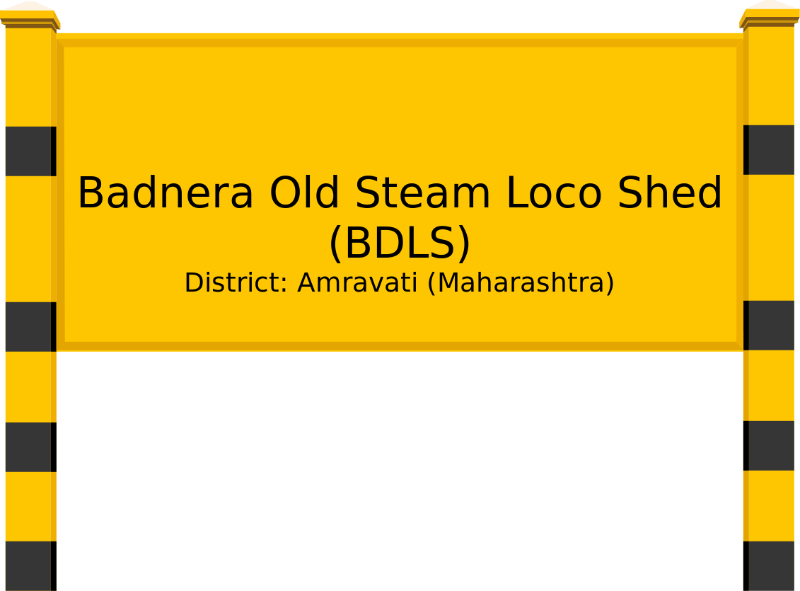 Badnera Old Steam Loco Shed (BDLS) Railway Station