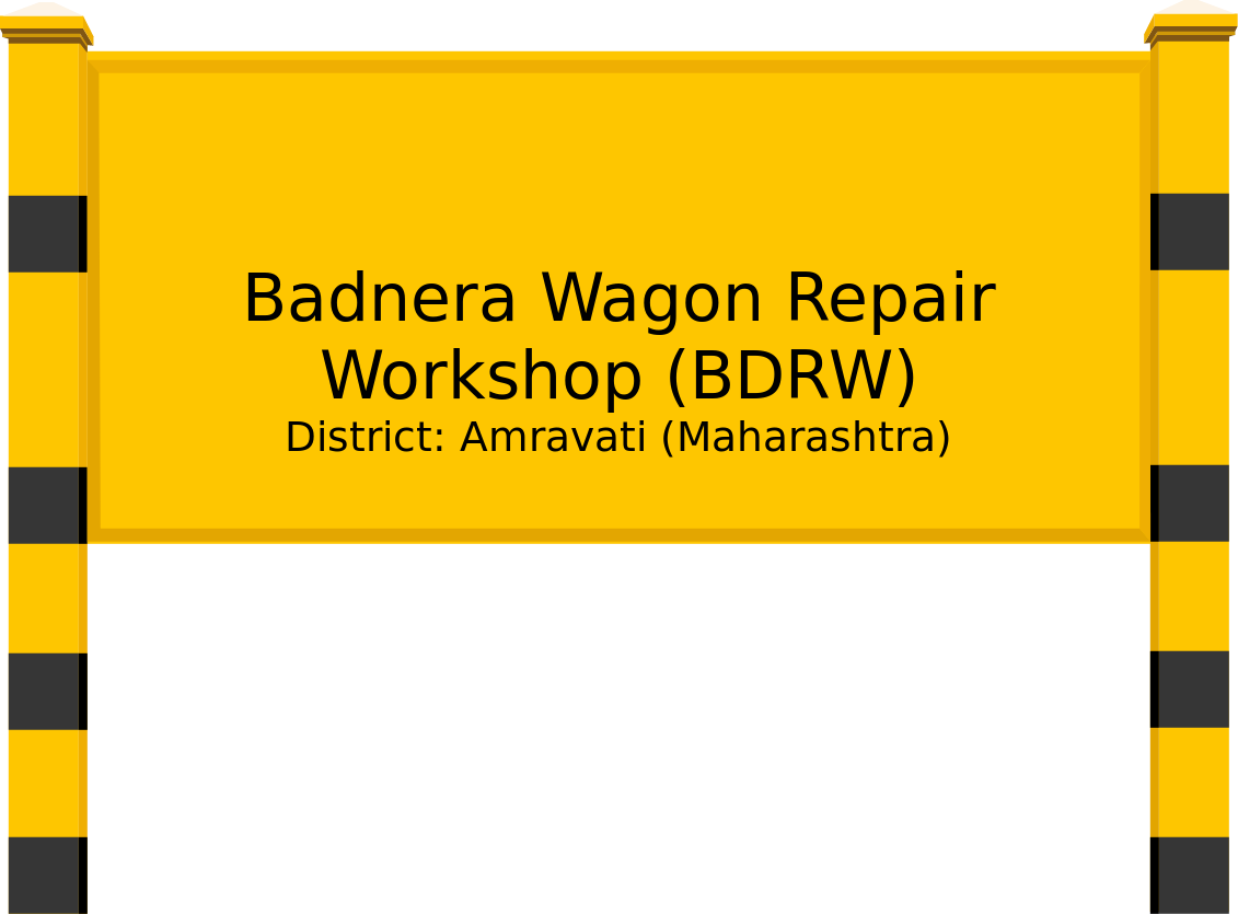 Badnera Wagon Repair Workshop (BDRW) Railway Station