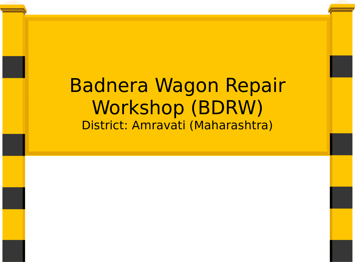 Badnera Wagon Repair Workshop (BDRW) Railway Station