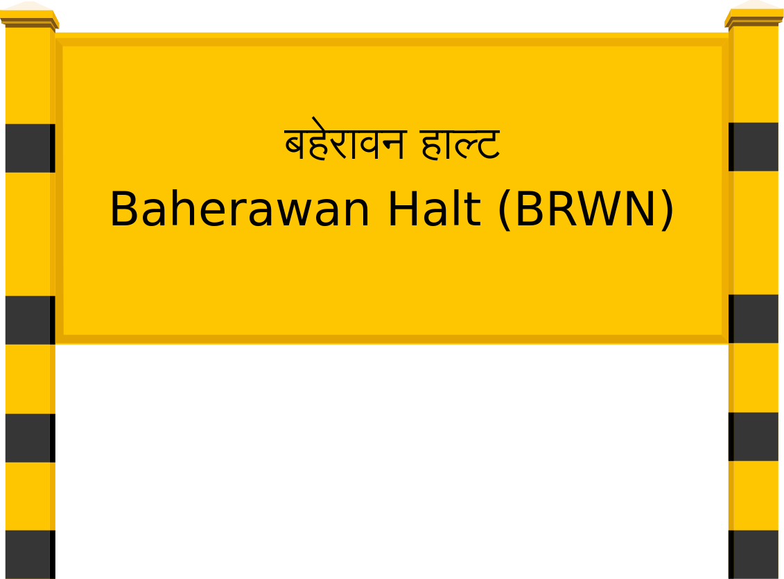 Baherawan Halt (BRWN) Railway Station