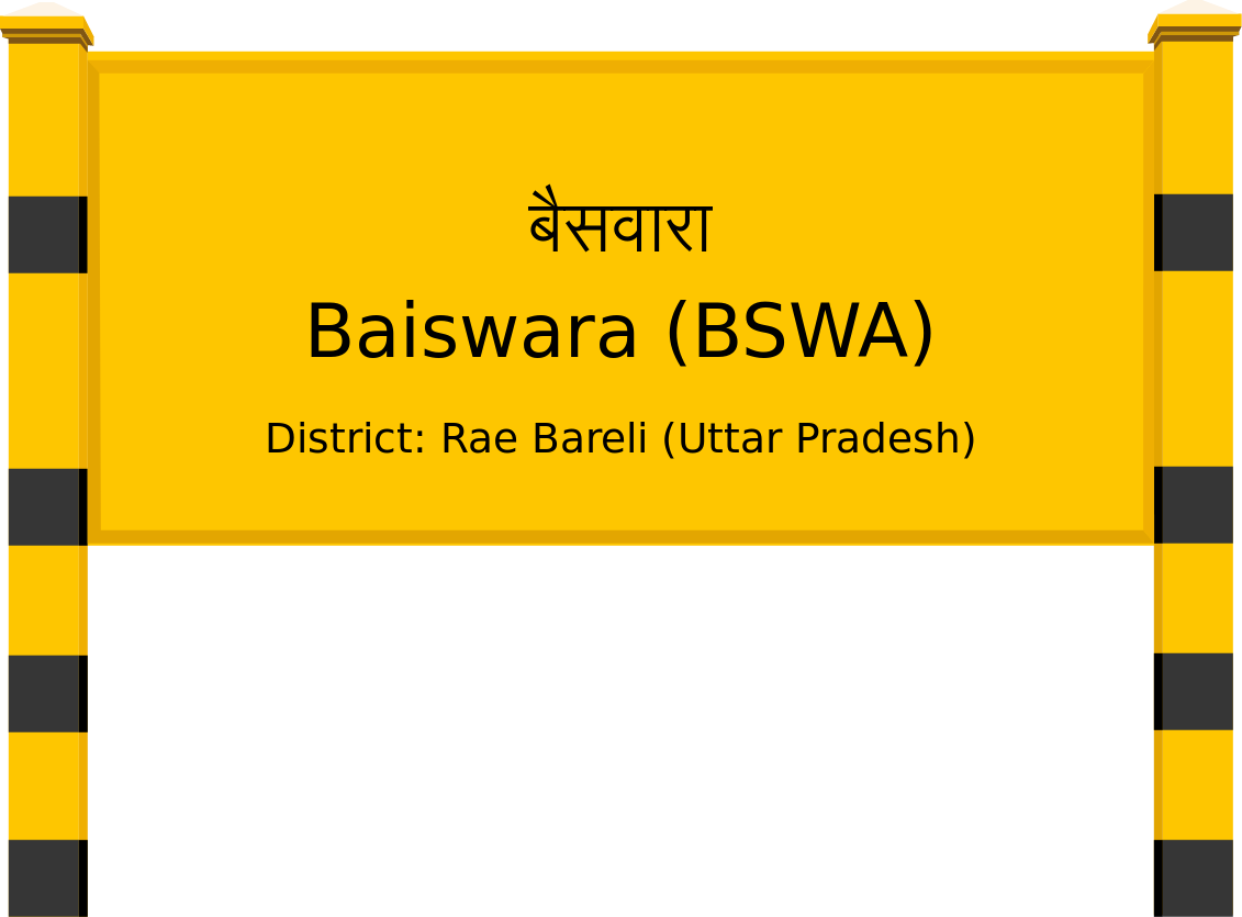 Baiswara (BSWA) Railway Station