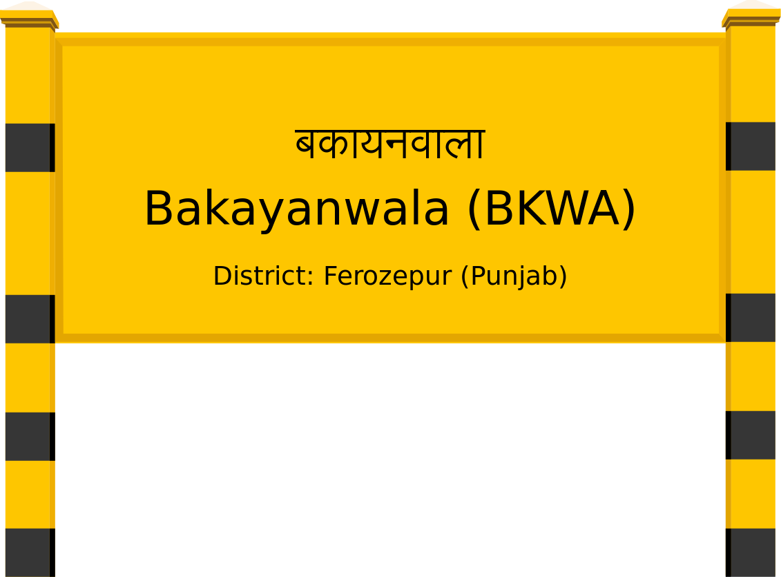 Bakayanwala (BKWA) Railway Station
