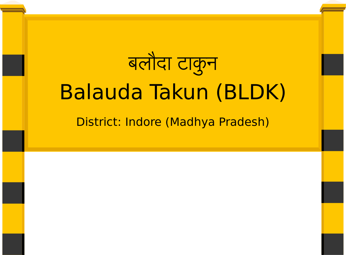 Balauda Takun (BLDK) Railway Station