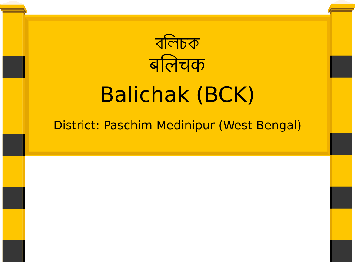 Balichak (BCK) Railway Station
