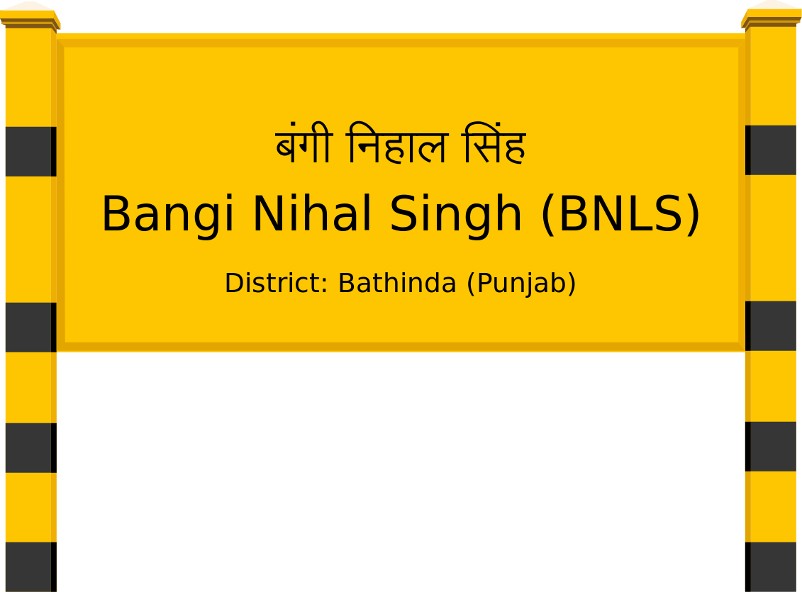 Bangi Nihal Singh (BNLS) Railway Station