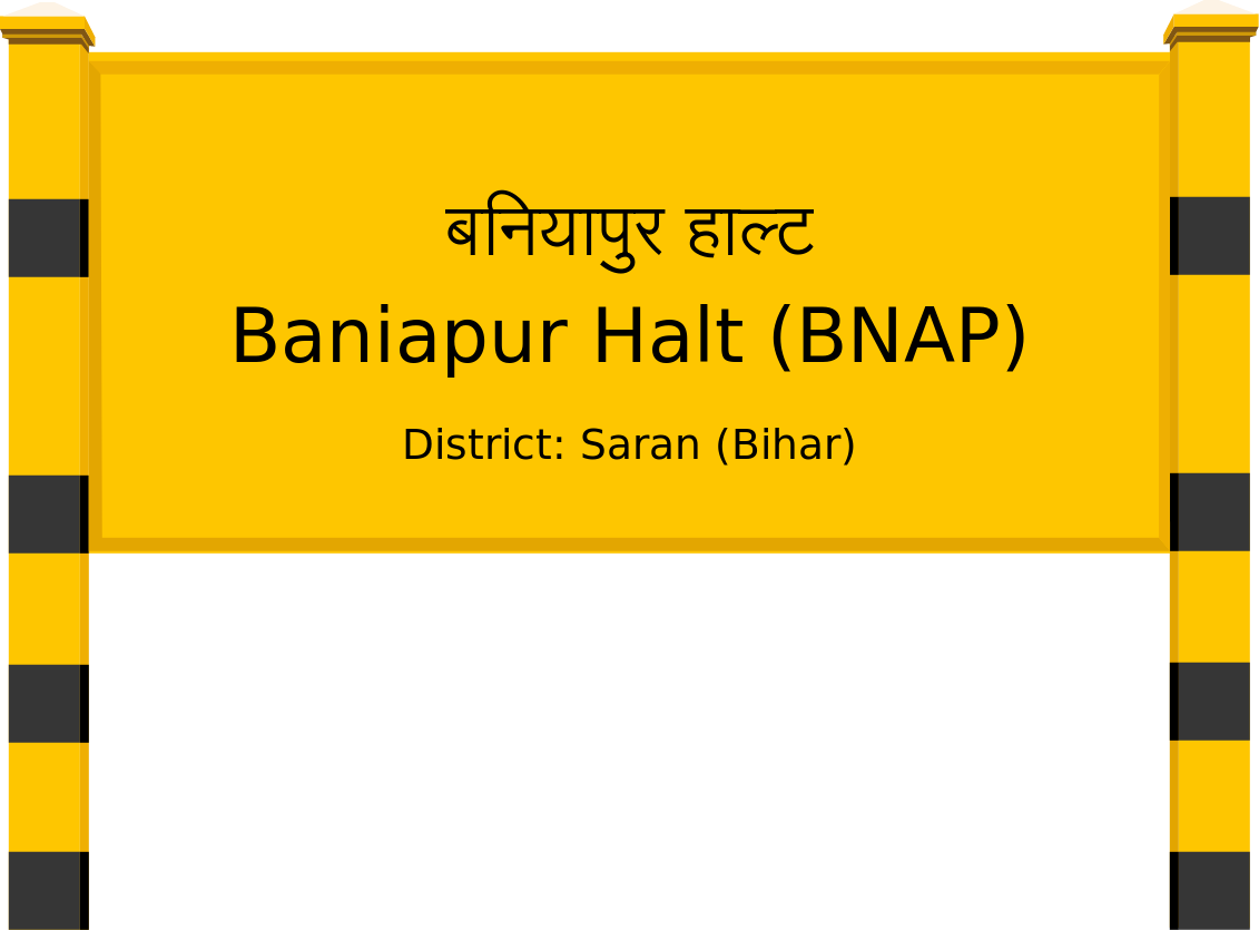 Baniapur Halt (BNAP) Railway Station