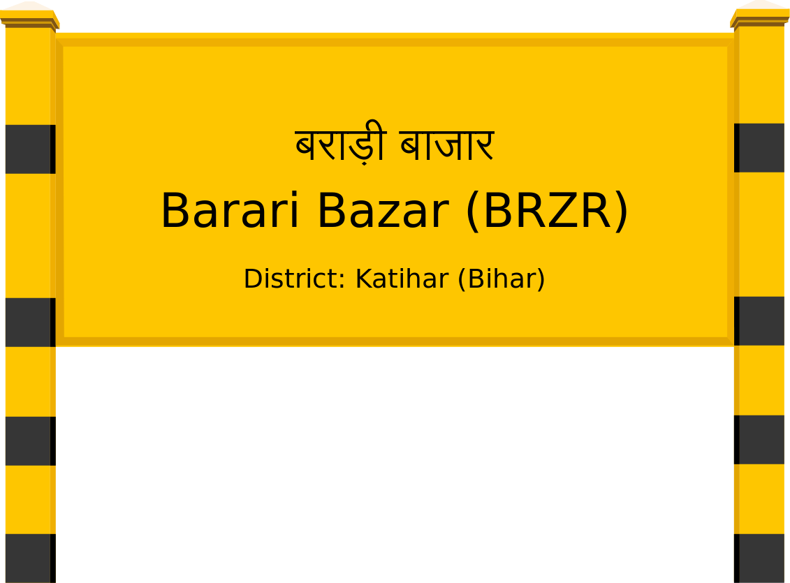 Barari Bazar (BRZR) Railway Station