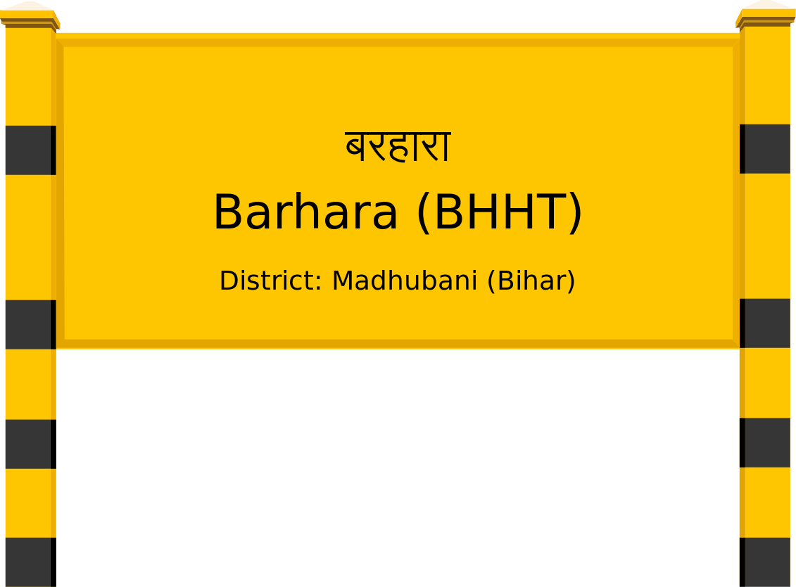Barhara (BHHT) Railway Station