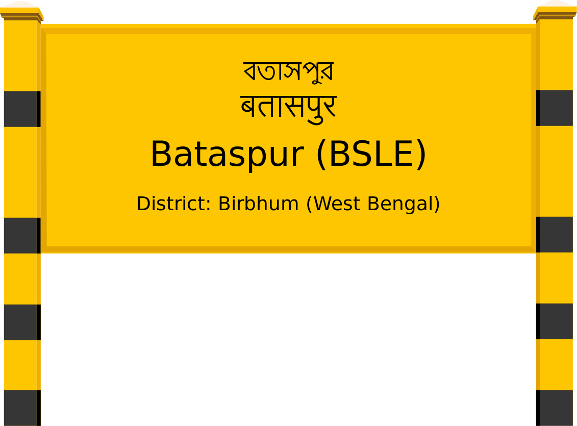 Bataspur (BSLE) Railway Station