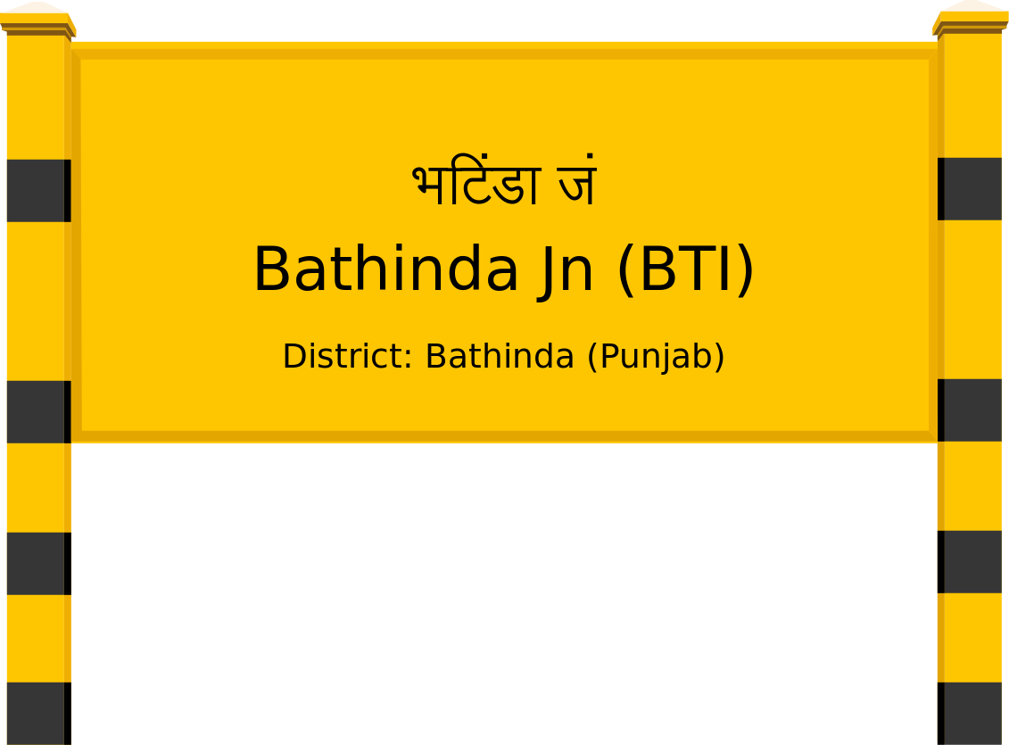 Bathinda Jn (BTI) Railway Station