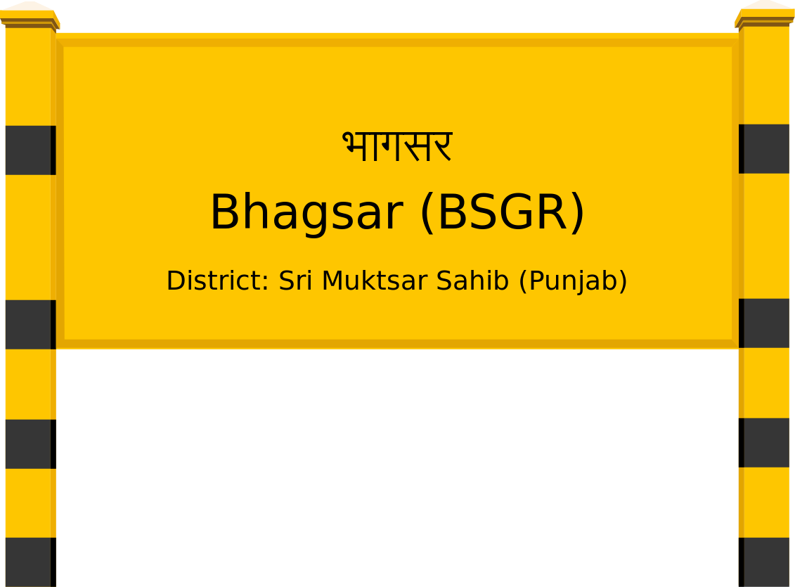 Bhagsar (BSGR) Railway Station