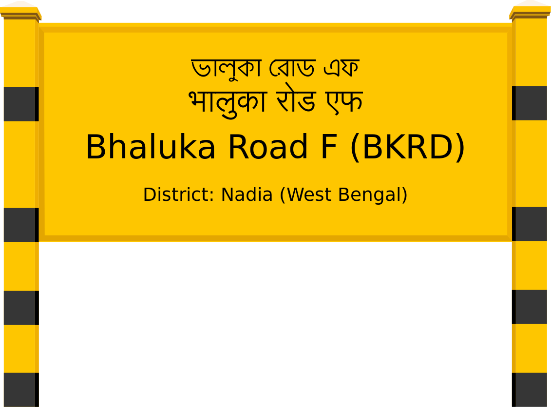 Bhaluka Road F (BKRD) Railway Station