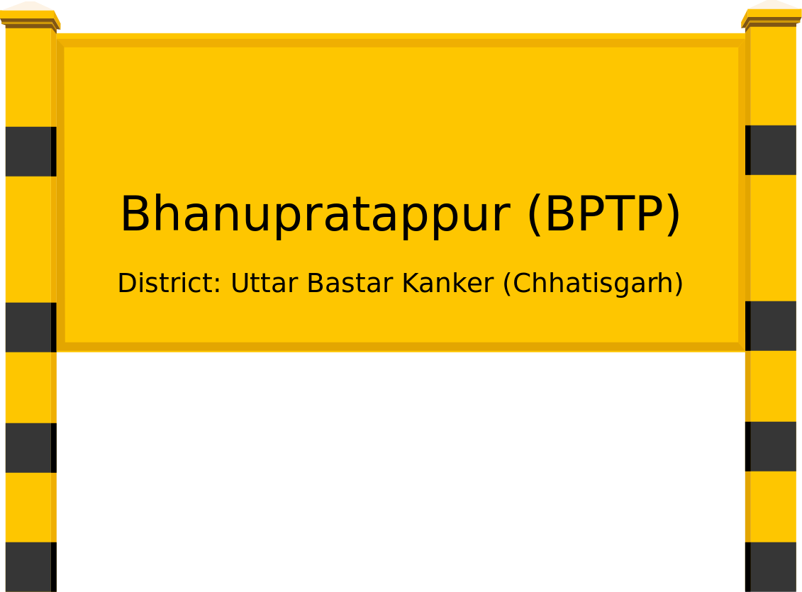 Bhanupratappur (BPTP) Railway Station