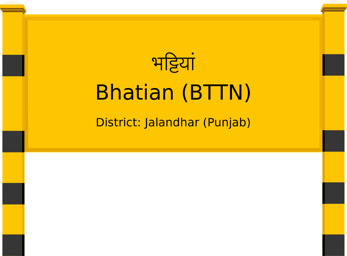 Bhatian (BTTN) Railway Station