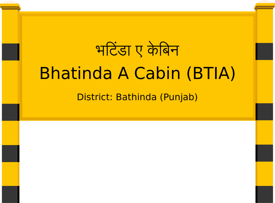 Bhatinda A Cabin (BTIA) Railway Station