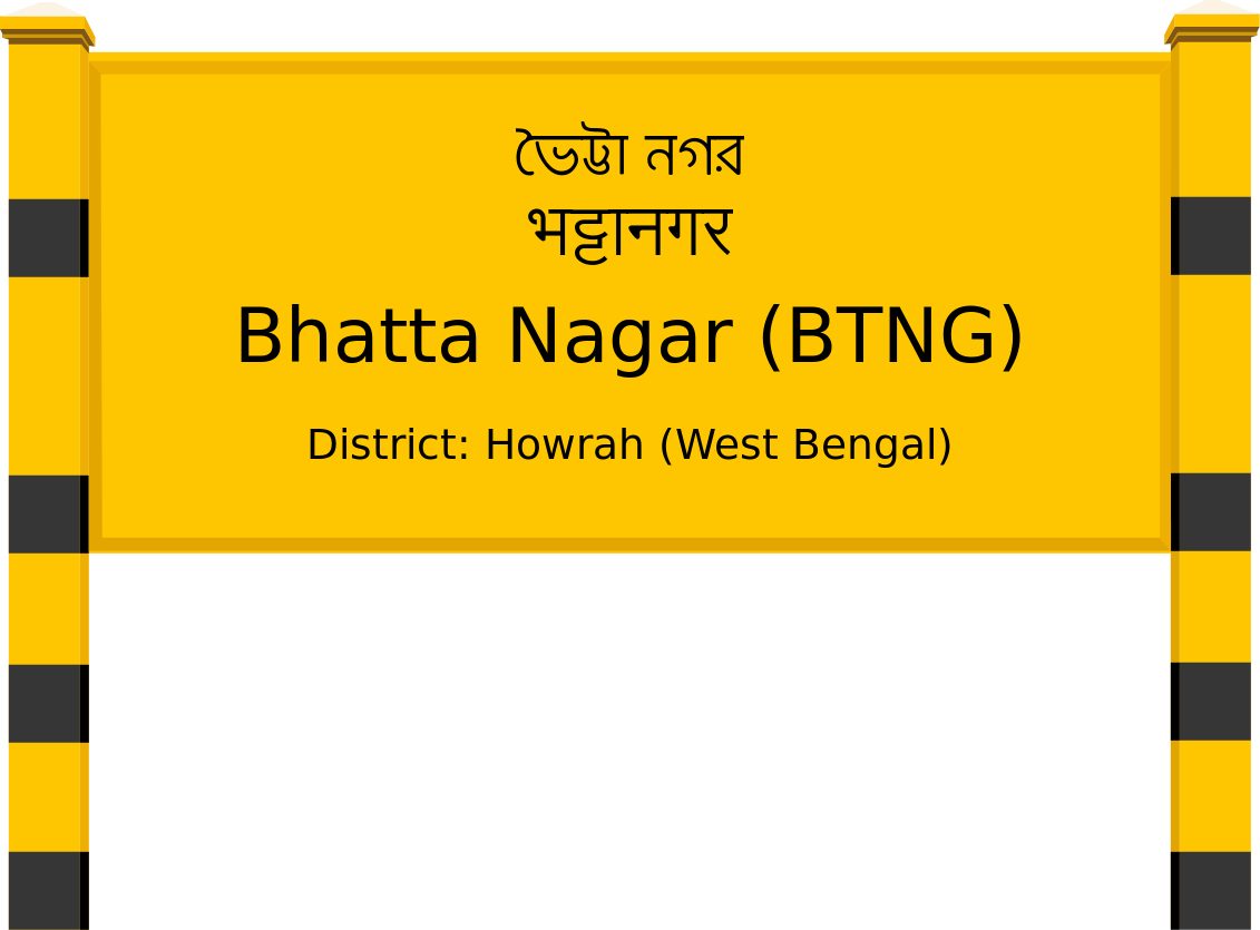Bhatta Nagar (BTNG) Railway Station