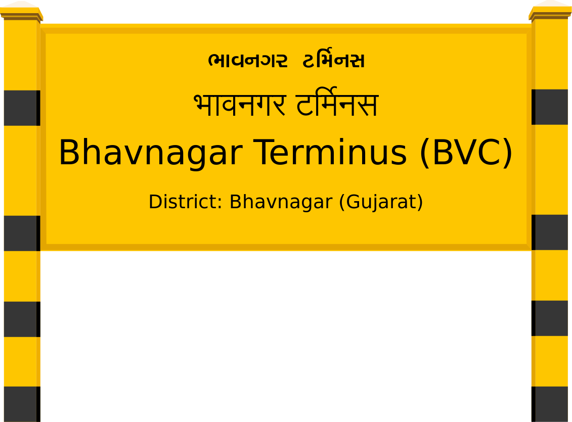Bhavnagar Terminus (BVC) Railway Station