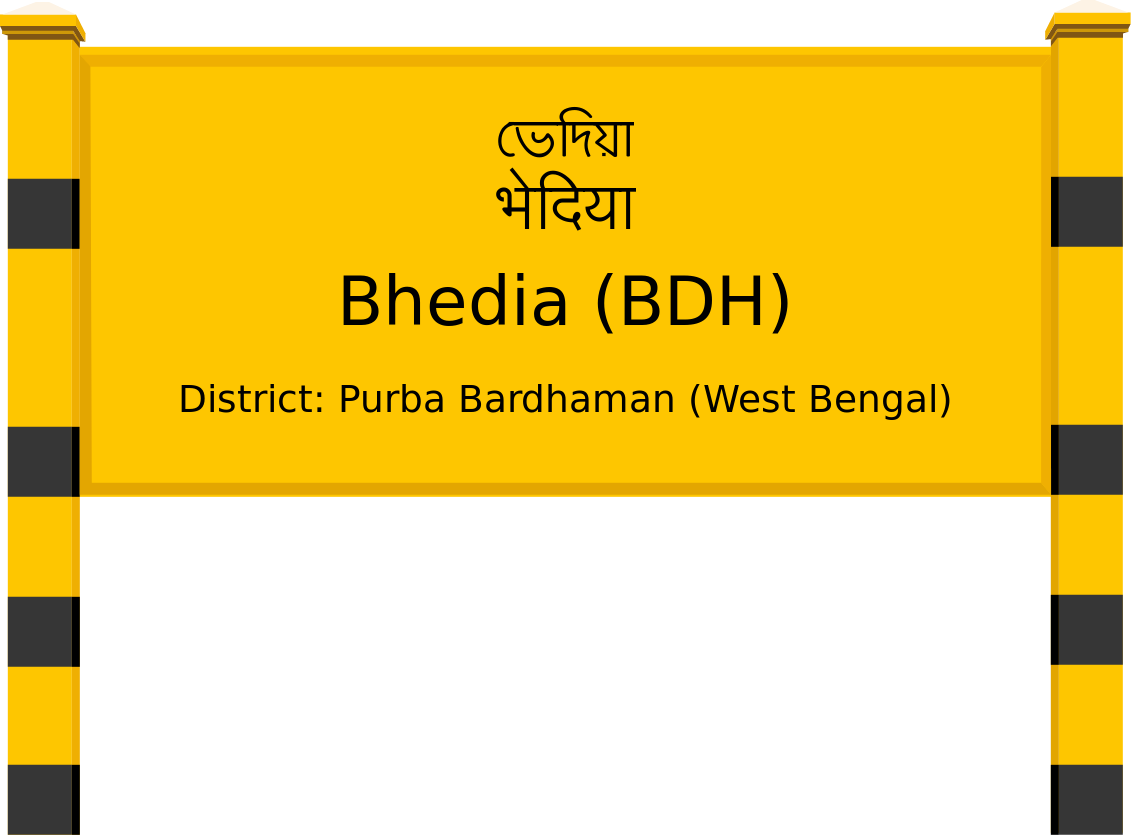 Bhedia (BDH) Railway Station