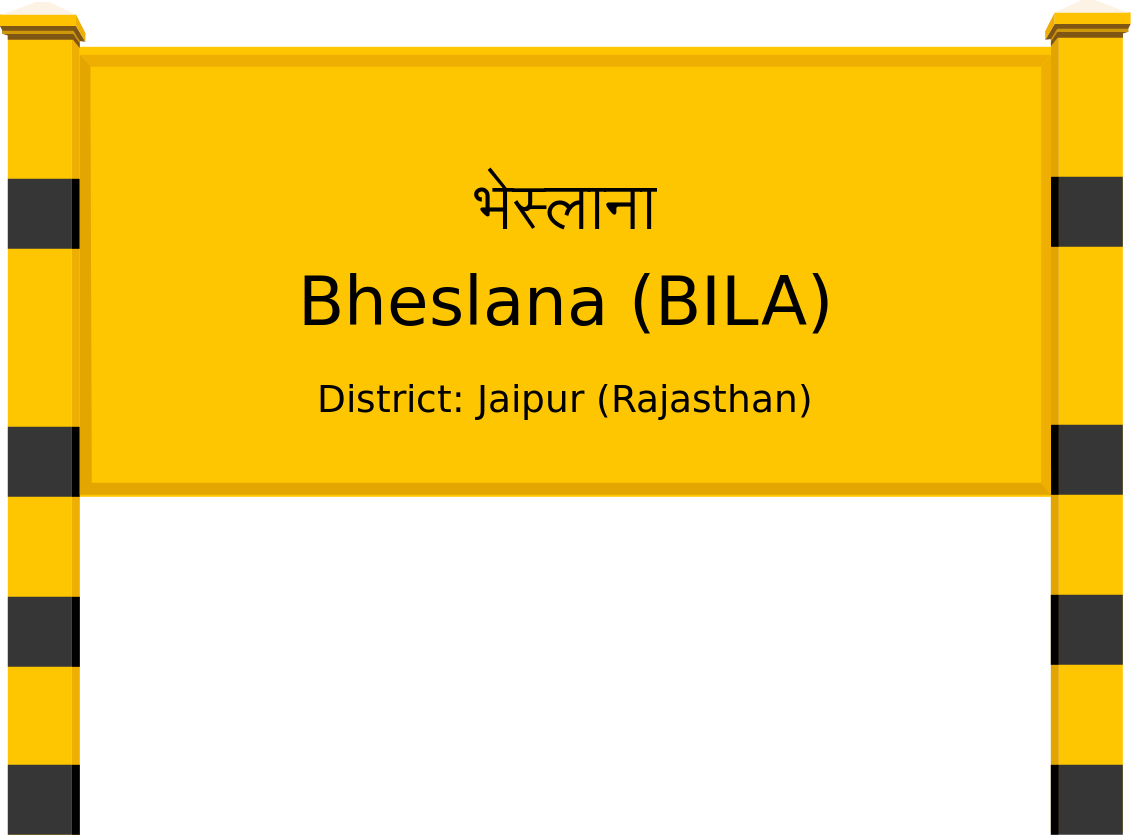 Bheslana (BILA) Railway Station