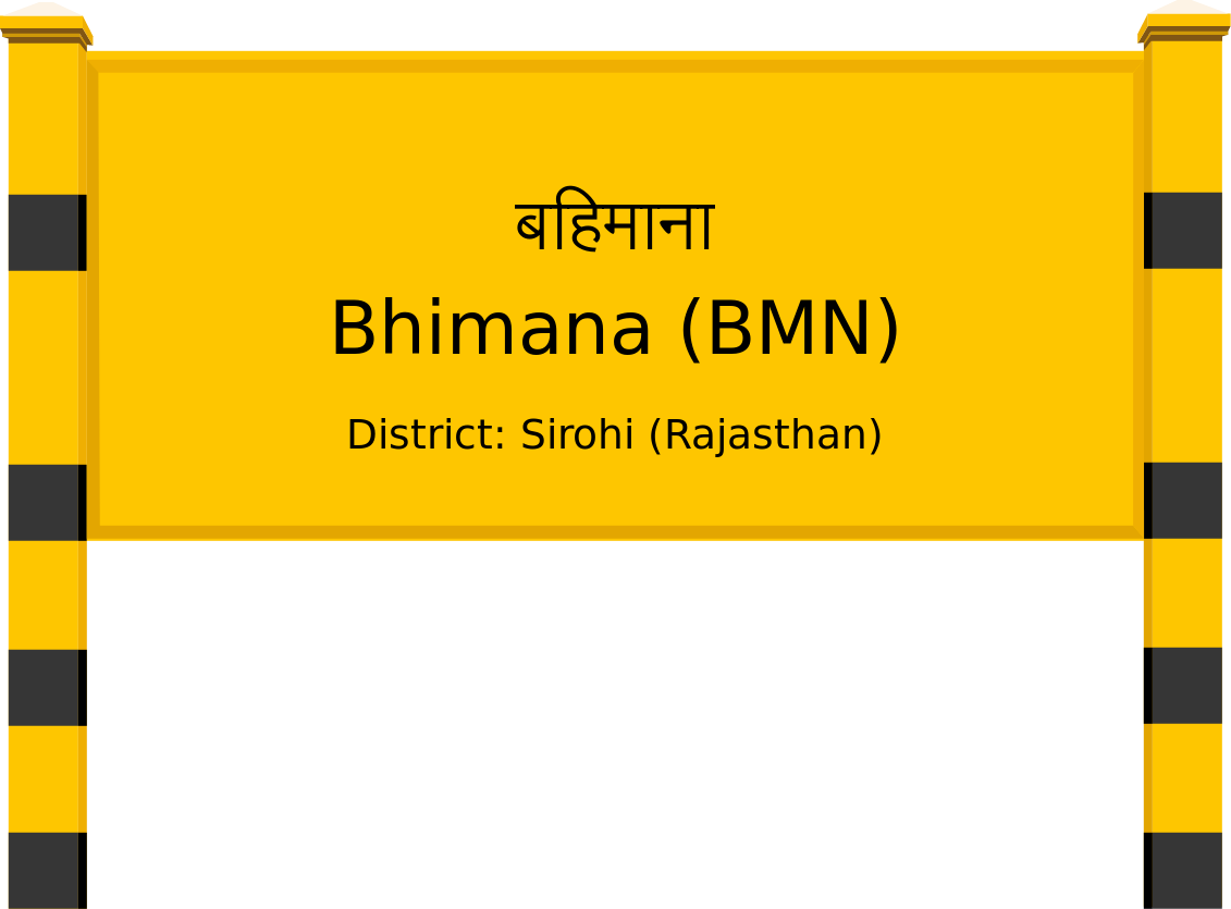 Bhimana (BMN) Railway Station