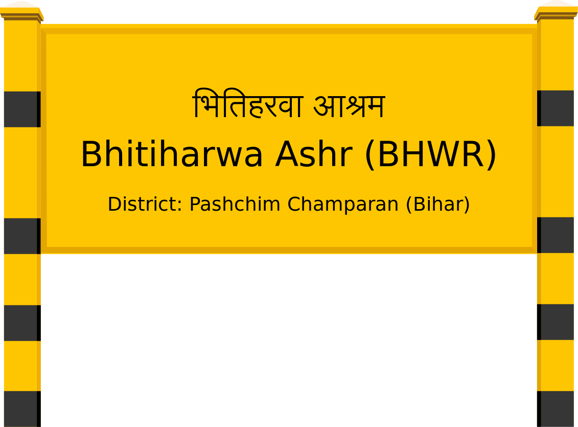 Bhitiharwa Ashr (BHWR) Railway Station