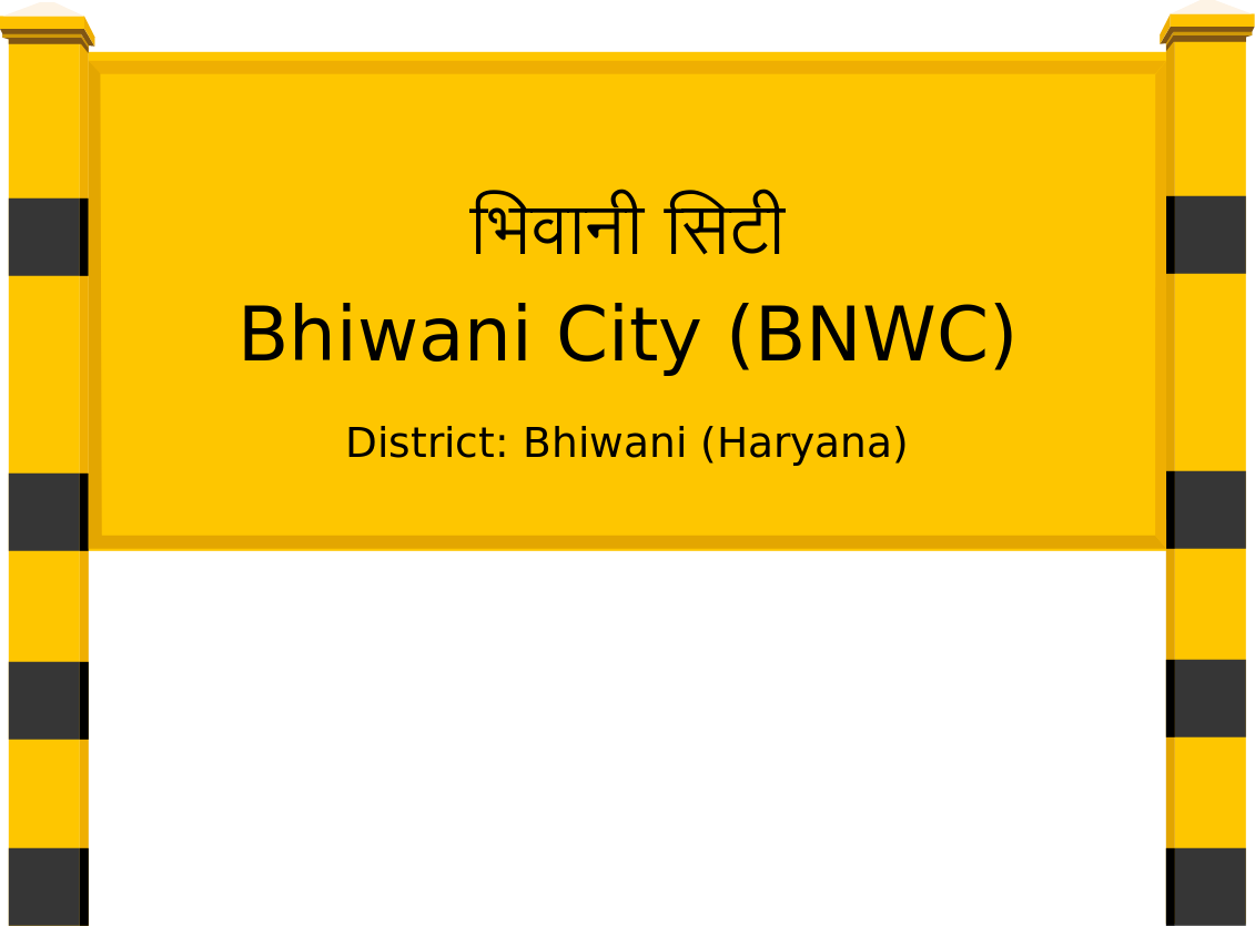 Bhiwani City (BNWC) Railway Station