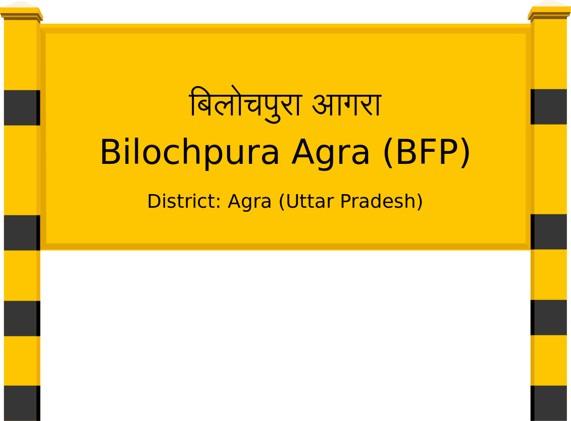 Bilochpura Agra (BFP) Railway Station