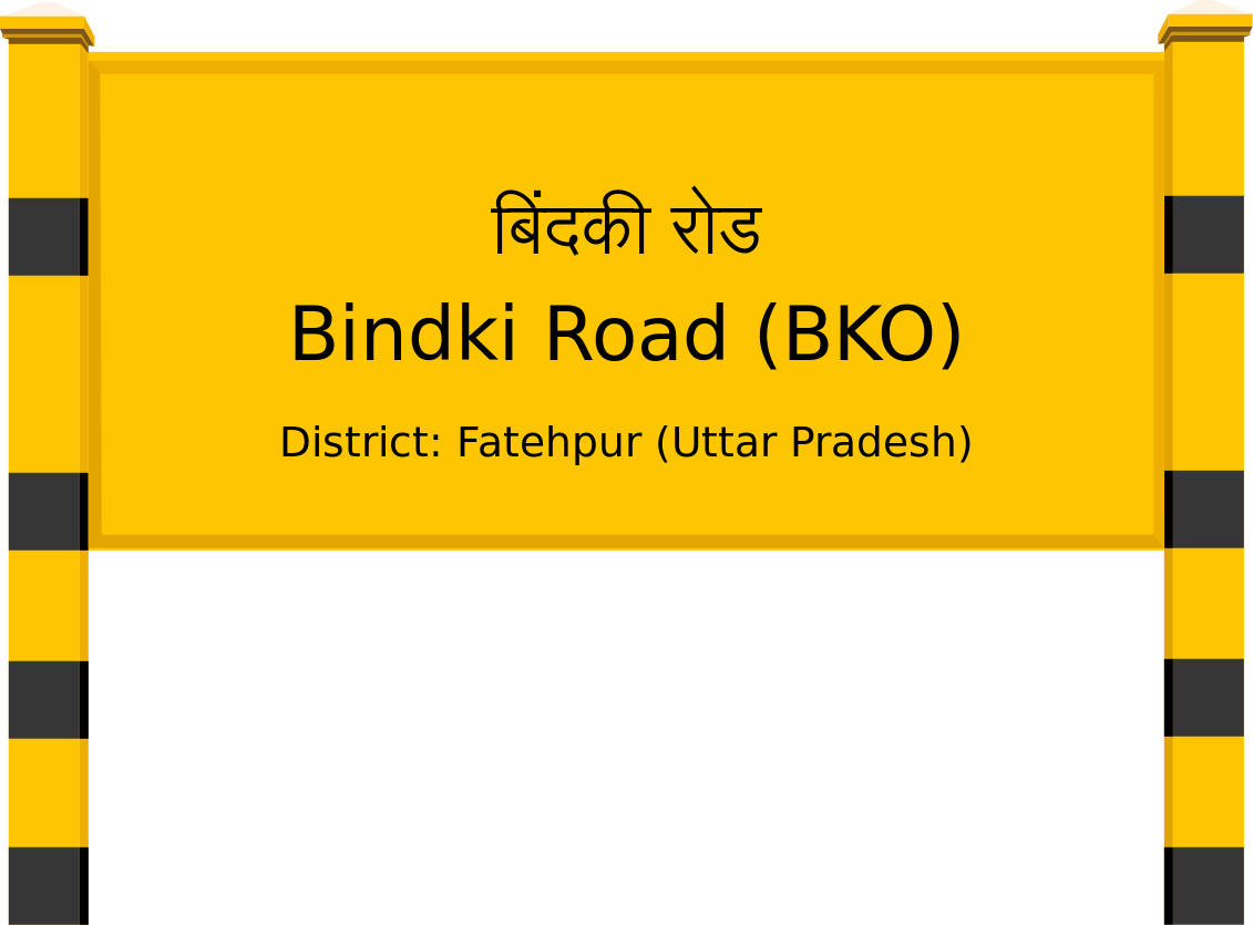 Bindki Road (BKO) Railway Station