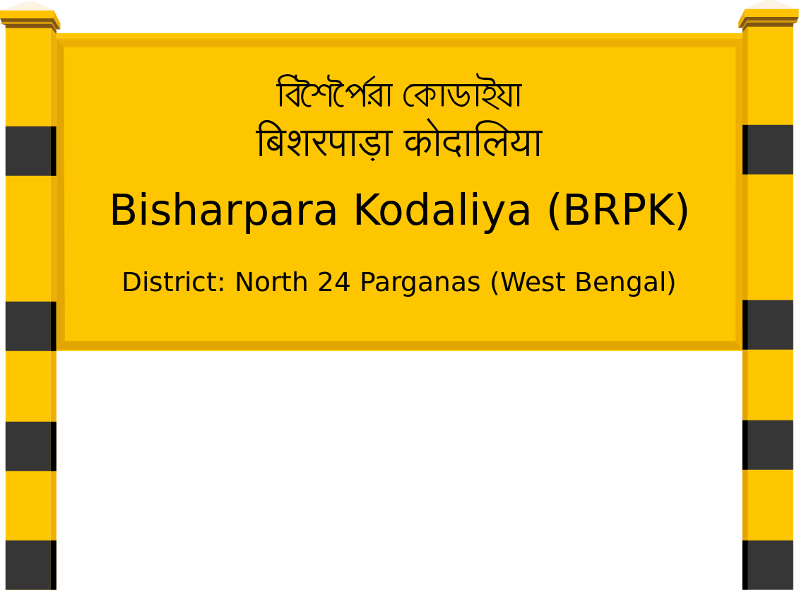Bisharpara Kodaliya (BRPK) Railway Station