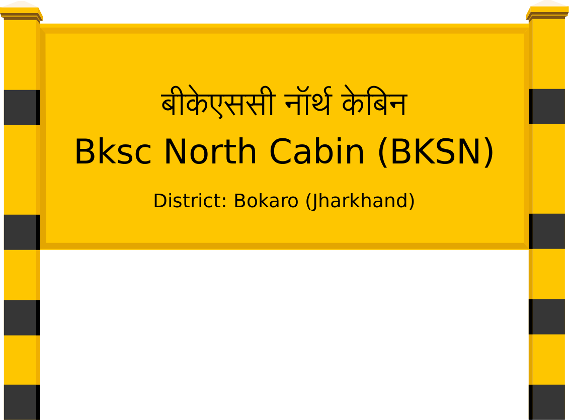 Bksc North Cabin (BKSN) Railway Station