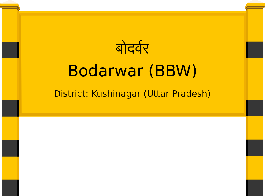 Bodarwar (BBW) Railway Station