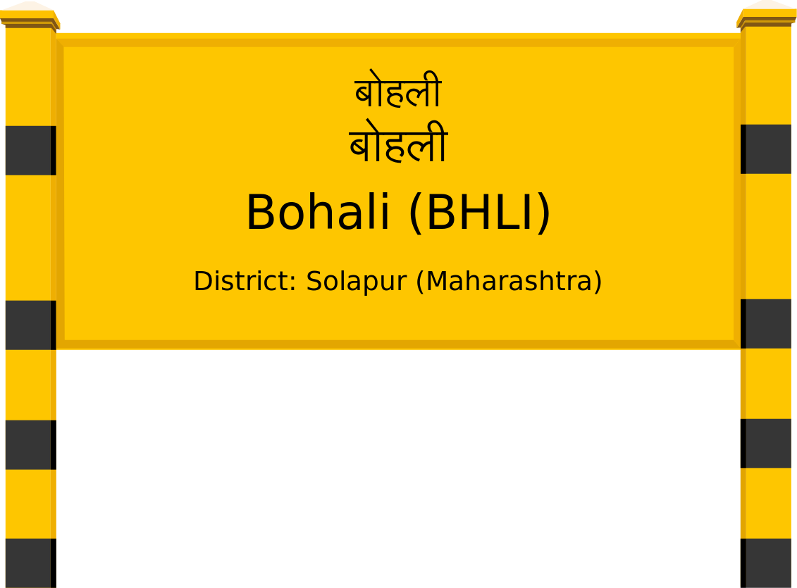 Bohali (BHLI) Railway Station