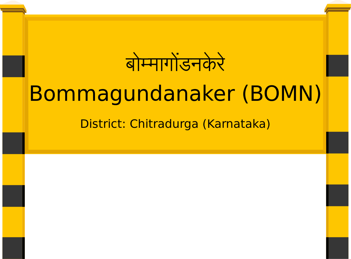 Bommagundanaker (BOMN) Railway Station