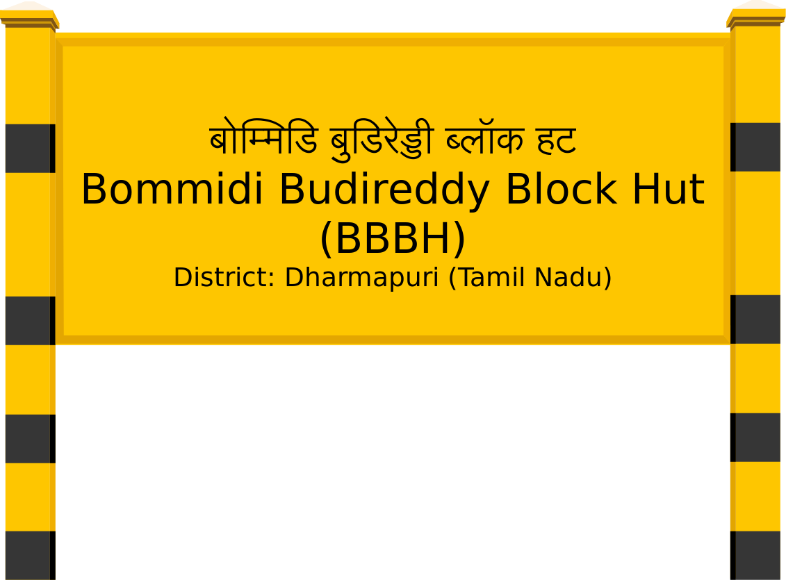 Bommidi Budireddy Block Hut (BBBH) Railway Station