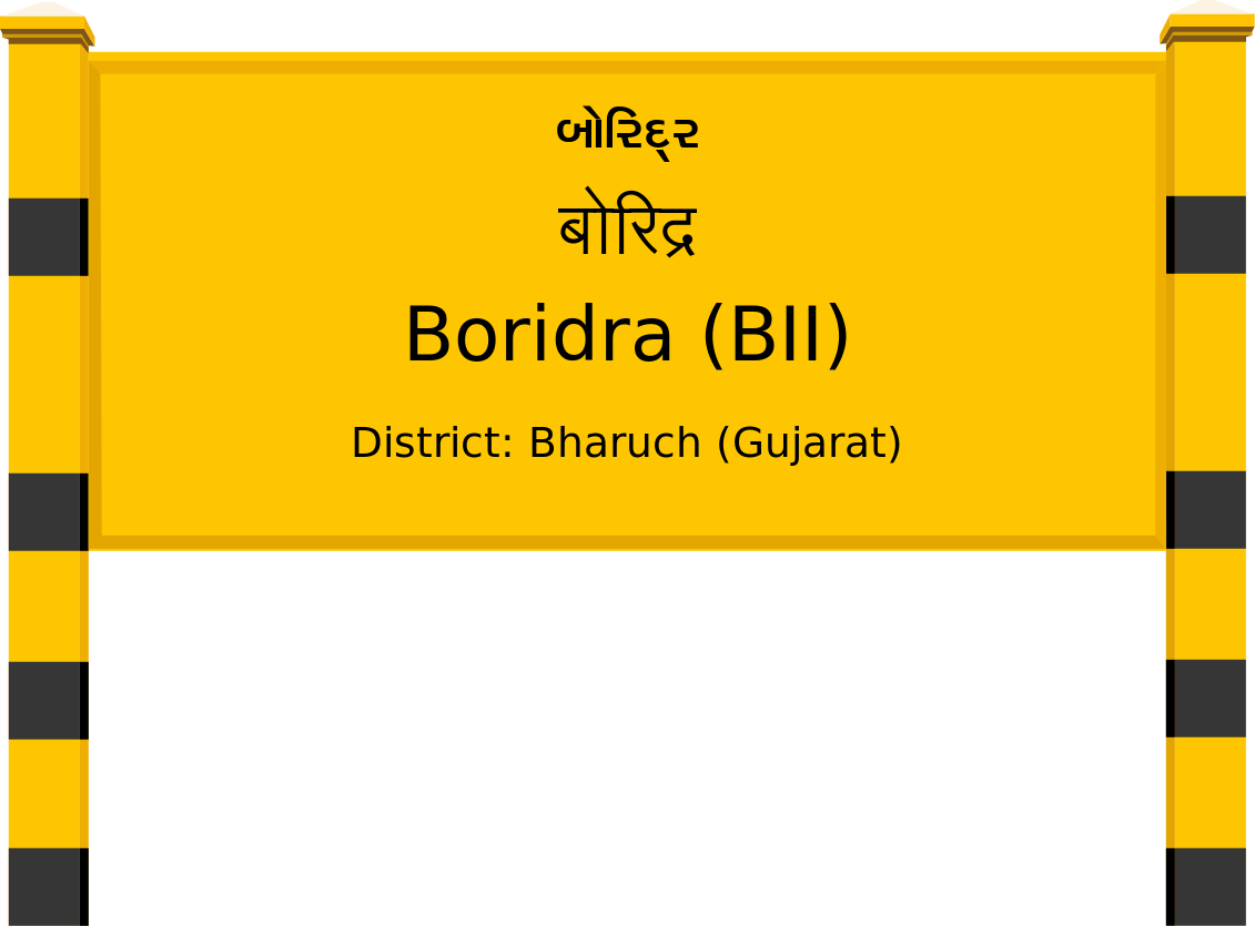 Boridra (BII) Railway Station