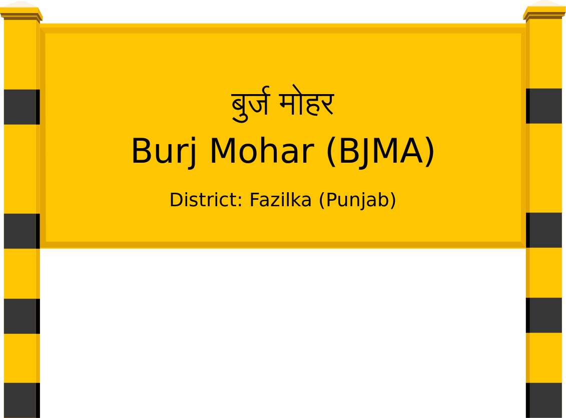 Burj Mohar (BJMA) Railway Station