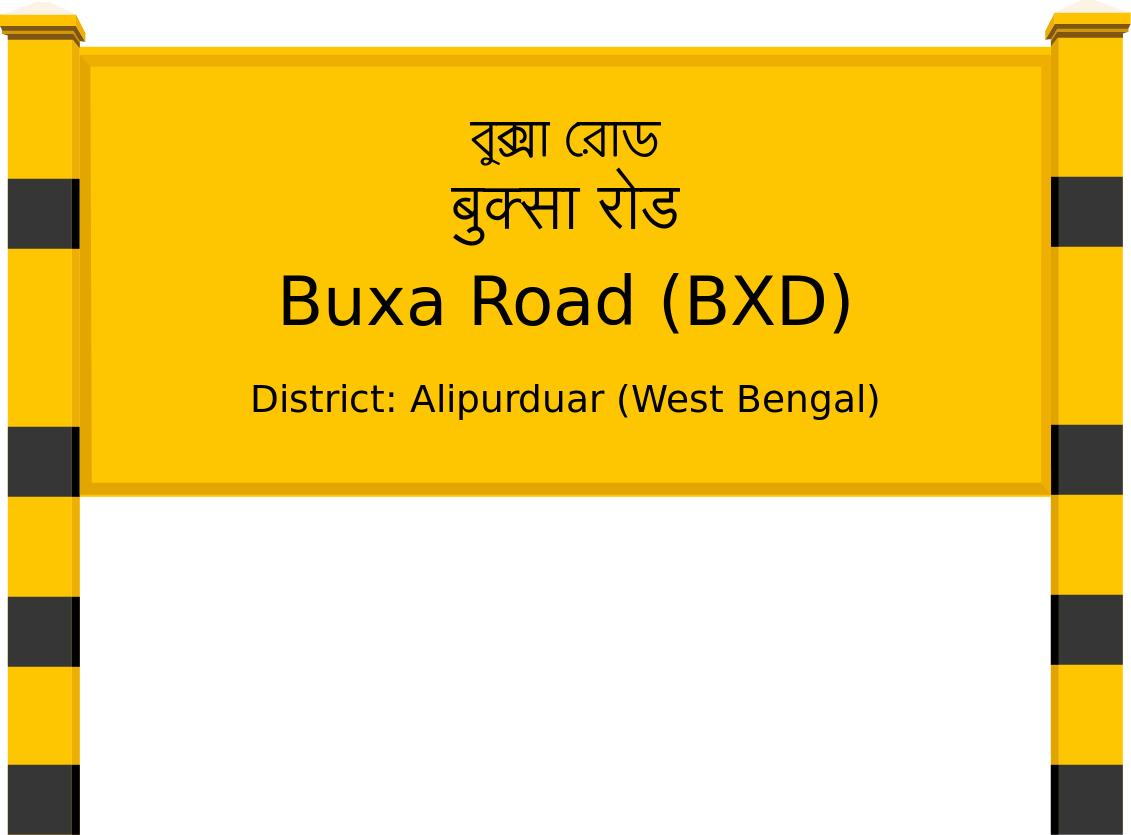 Buxa Road (BXD) Railway Station