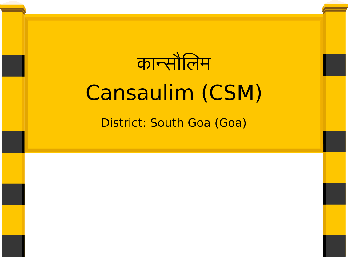 Cansaulim (CSM) Railway Station